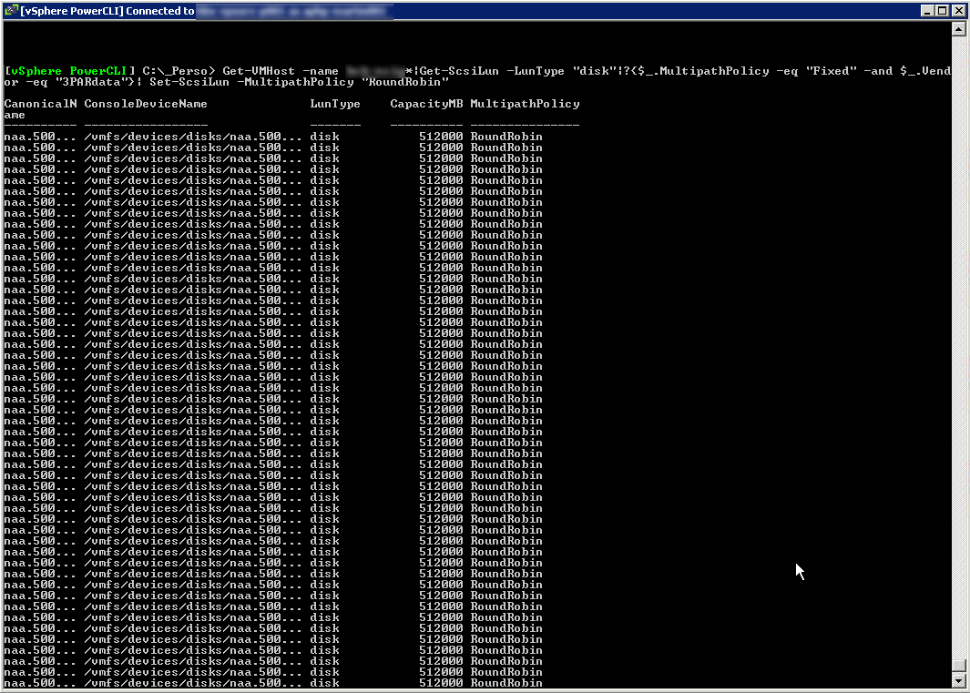 MultipahtingPSP_powercli